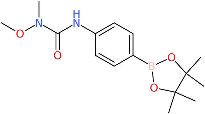 CAS: 874297-84-4 | 4-{[Methoxy(methyl)carbamoyl]amino}benzeneboronic acid, pinacol ester, >98%, NX65557