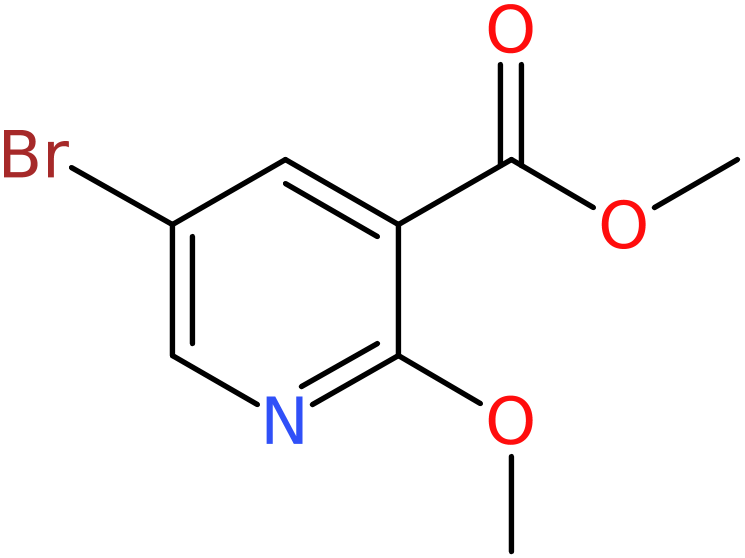 CAS: 122433-41-4 | Methyl 5-bromo-2-methoxynicotinate, >98%, NX18114