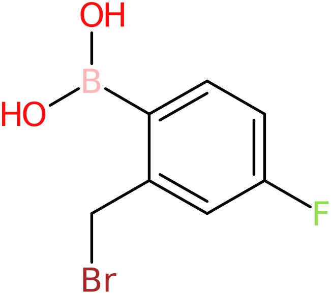 CAS: 850568-01-3 | 2-(Bromomethyl)-4-fluorobenzeneboronic acid, >95%, NX63891