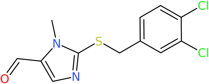 CAS: 924869-11-4 | 2-[(3,4-Dichlorobenzyl)thio]-1-methyl-1H-imidazole-5-carboxaldehyde, NX69130