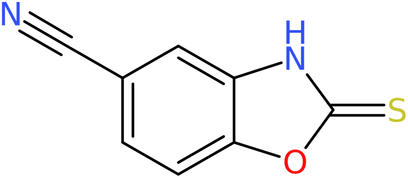 CAS: 93794-41-3 | 2-Thioxo-2,3-dihydro-1,3-benzoxazole-5-carbonitrile, NX69876