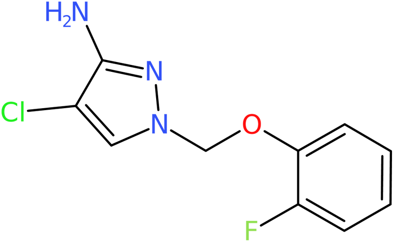 CAS: 1006435-98-8 | 4-Chloro-1-[(2-fluorophenoxy)methyl]-1H-pyrazol-3-amine, NX10675