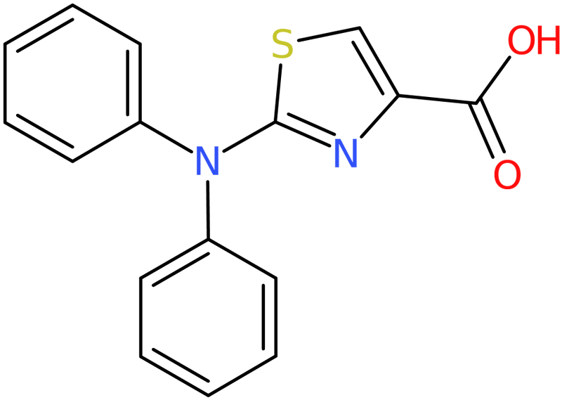 CAS: 937601-81-5 | 2-(Diphenylamino)-1,3-thiazole-4-carboxylic acid, NX69793