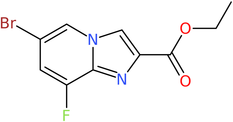 CAS: 1260763-32-3 | Ethyl 6-bromo-8-fluoroimidazo[1,2-a]pyridine-2-carboxylate, NX19398