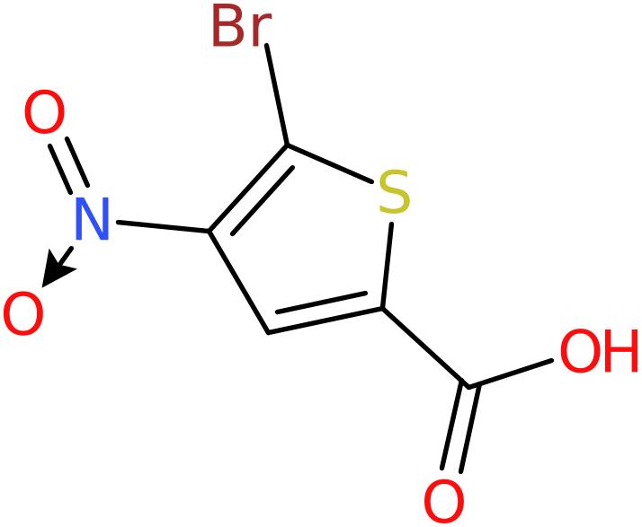 CAS: 89283-24-9 | 5-Bromo-4-nitrothiophene-2-carboxylic acid, >98%, NX67325