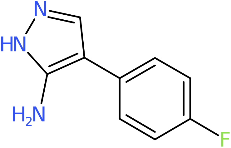 CAS: 5848-04-4 | 4-(4-Fluorophenyl)-1H-pyrazol-5-amine, NX53790