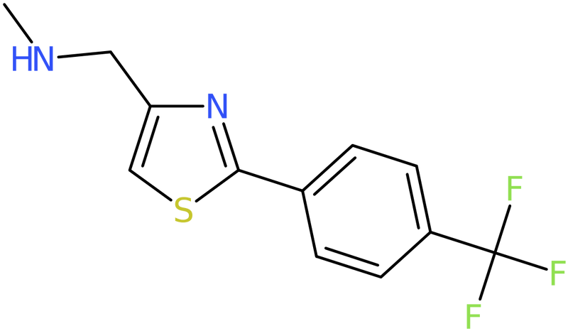 CAS: 857284-26-5 | N-Methyl-N-{2-[4-(trifluoromethyl)phenyl]-1,3-thiazol-4-yl}methylamine, >97%, NX64369