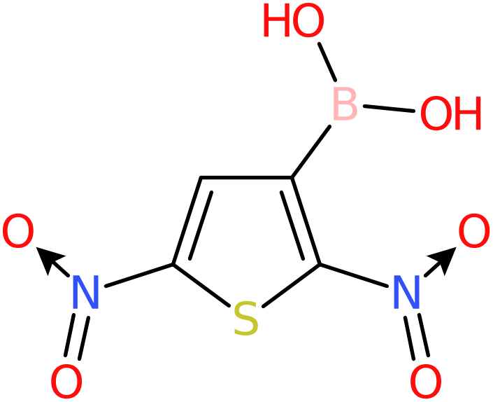 CAS: 2377608-57-4 | 2,5-Dinitrothiophene-3-boronic acid, >98%, NX36567