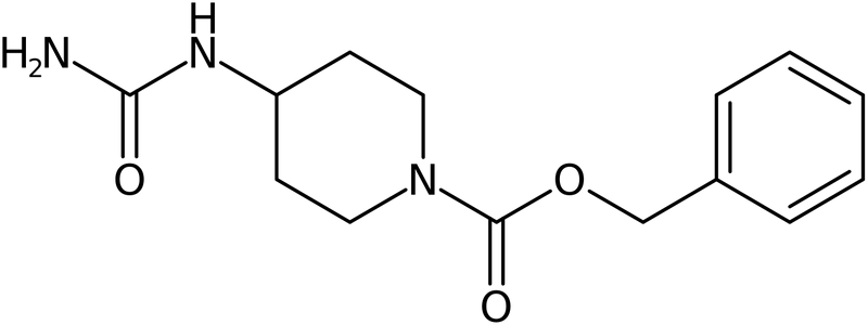 CAS: 1427460-41-0 | Benzyl 4-[(aminocarbonyl)amino]piperidine-1-carboxylate, >95%, NX23976