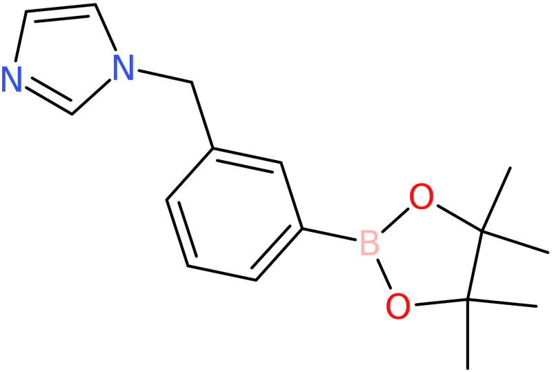 CAS: 1486485-39-5 | 1-{[3-(Tetramethyl-1,3,2-dioxaborolan-2-yl)phenyl]methyl}-1H-imidazole, NX25253