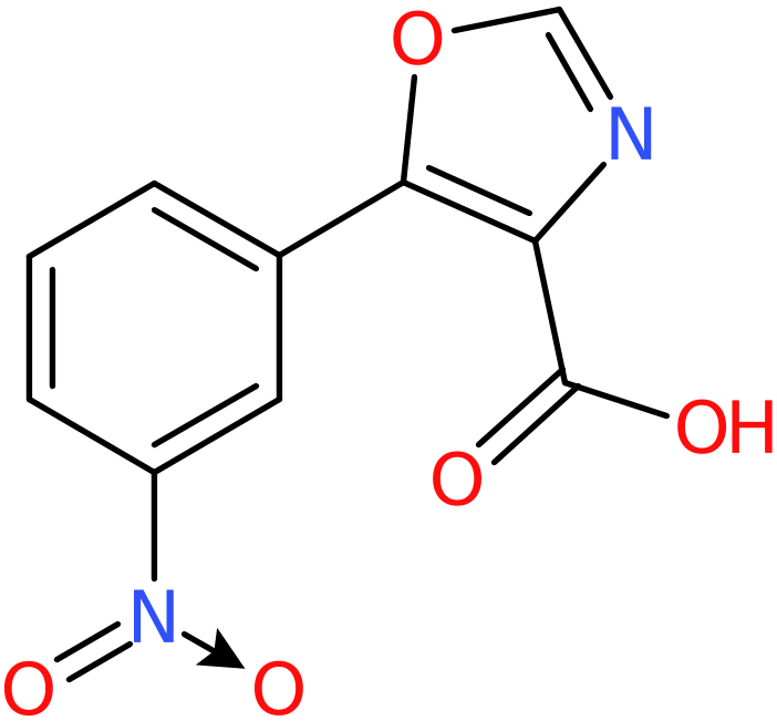 CAS: 951885-28-2 | 5-(3-Nitrophenyl)-1,3-oxazole-4-carboxylic acid, NX70697