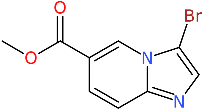 CAS: 886361-98-4 | Methyl 3-bromoimidazo[1,2-a]pyridine-6-carboxylate, NX66602