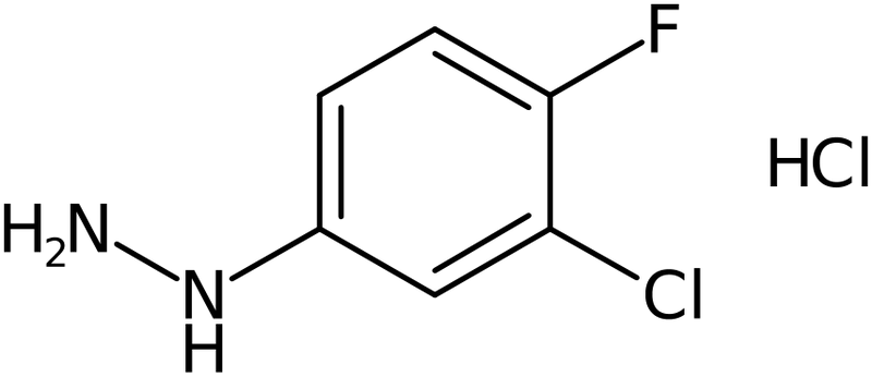 CAS: 175135-74-7 | 3-Chloro-4-fluorophenylhydrazine hydrochloride, >97%, NX29113