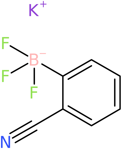 CAS: 929038-12-0 | Potassium (2-cyanophenyl)trifluoroborate, >97%, NX69333