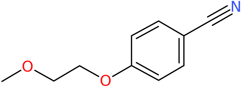 CAS: 80407-66-5 | 4-(2-Methoxyethoxy)benzonitrile, >98%, NX62449