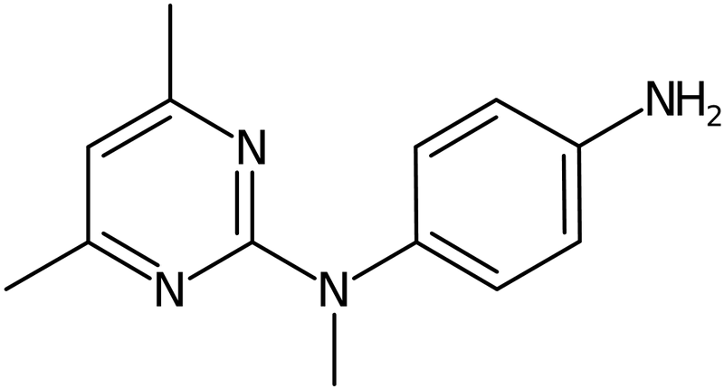 CAS: 220844-79-1 | N-(4,6-Dimethylpyrimidin-2-yl)-N-methylbenzene-1,4-diamine, >95%, NX35156