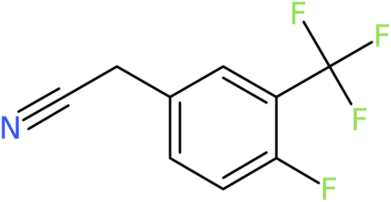 CAS: 220239-65-6 | 4-Fluoro-3-(trifluoromethyl)phenylacetonitrile, >98%, NX35046