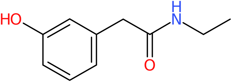 N-Ethyl-2-(3-hydroxyphenyl)acetamide, >95%, NX74393