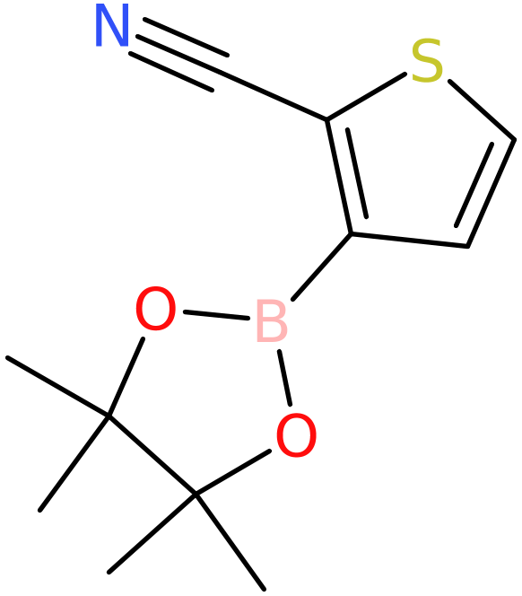 CAS: 942070-34-0 | 3-(4,4,5,5-Tetramethyl-1,3,2-dioxaborolan-2-yl)thiophene-2-carbonitrile, NX70096