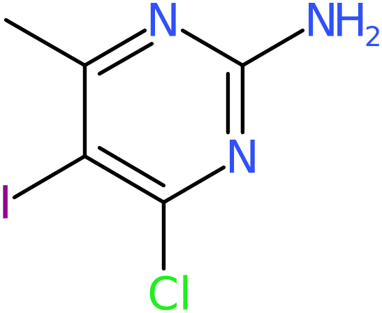 CAS: 897030-99-8 | 2-Amino-4-chloro-5-iodo-6-methylpyrimidine, NX67526