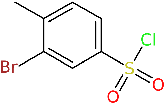 CAS: 1029145-99-0 | 3-Bromo-4-methylbenzenesulfonyl chloride, >95%, NX11709