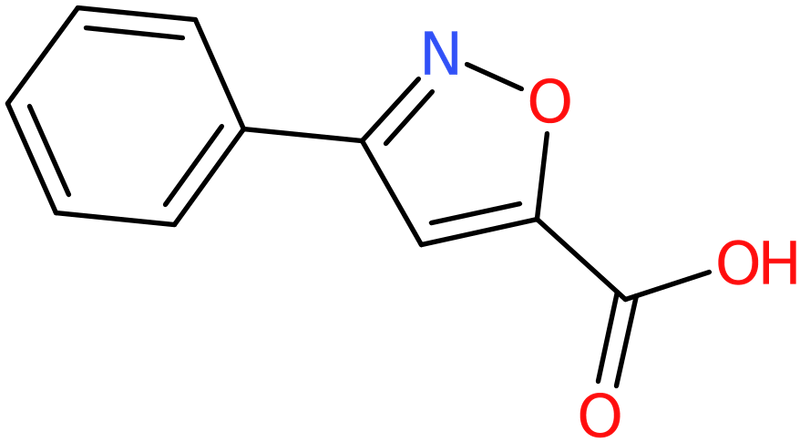 CAS: 14442-12-7 | 3-Phenylisoxazole-5-carboxylic acid, >97%, NX24510