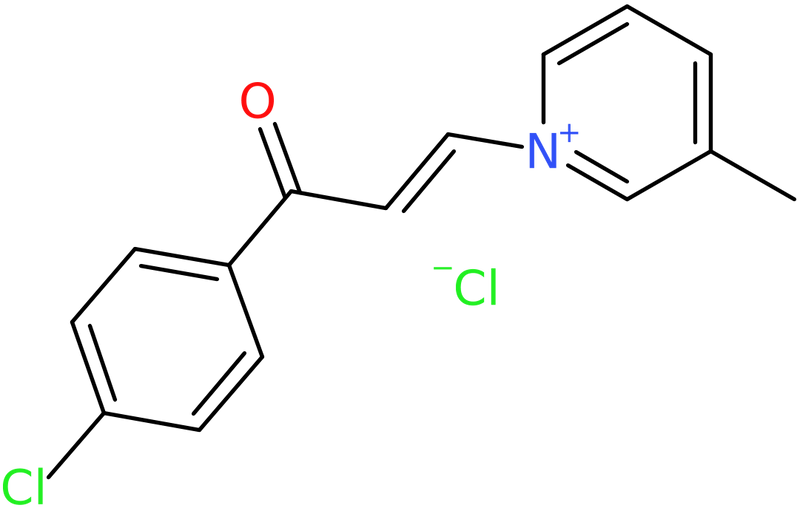 CAS: 19518-30-0 | N-[(1E)-3-(4-Chlorophenyl)-3-oxoprop-1-en-1-yl]-3-methylpyridinium chloride, NX32224