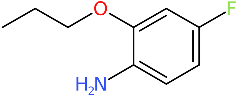 CAS: 953904-74-0 | 4-Fluoro-2-propoxyaniline, >95%, NX70867