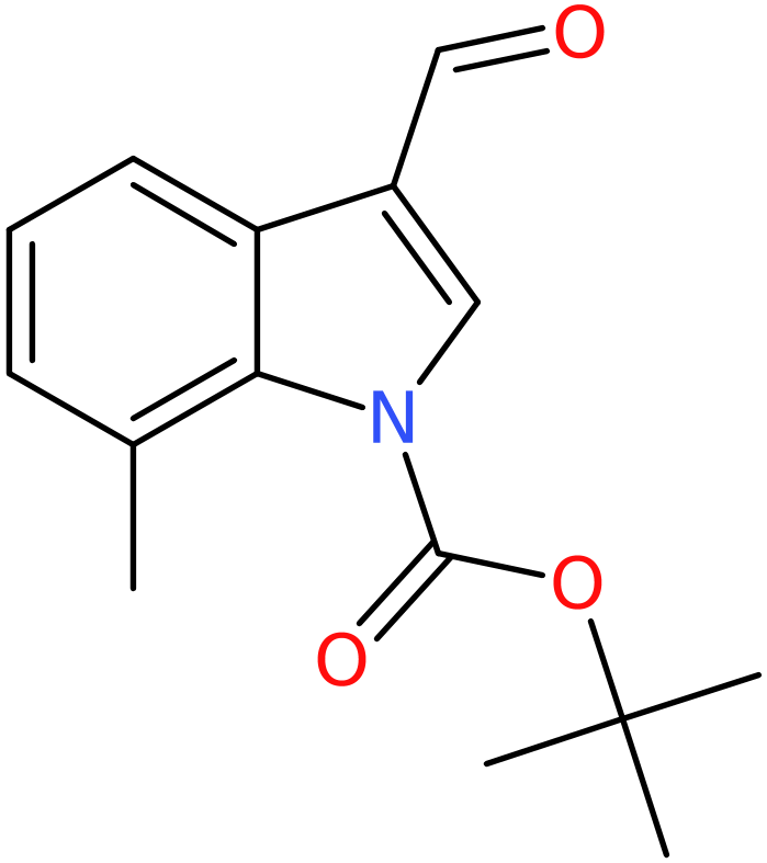 CAS: 914348-96-2 | 7-Methylindole-3-carboxaldehyde, N-BOC protected, >98%, NX68528