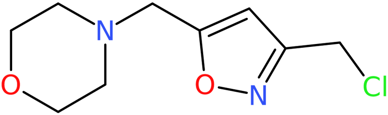 CAS: 953408-97-4 | 3-(Chloromethyl)-5-[(morpholin-4-yl)methyl]isoxazole, NX70850