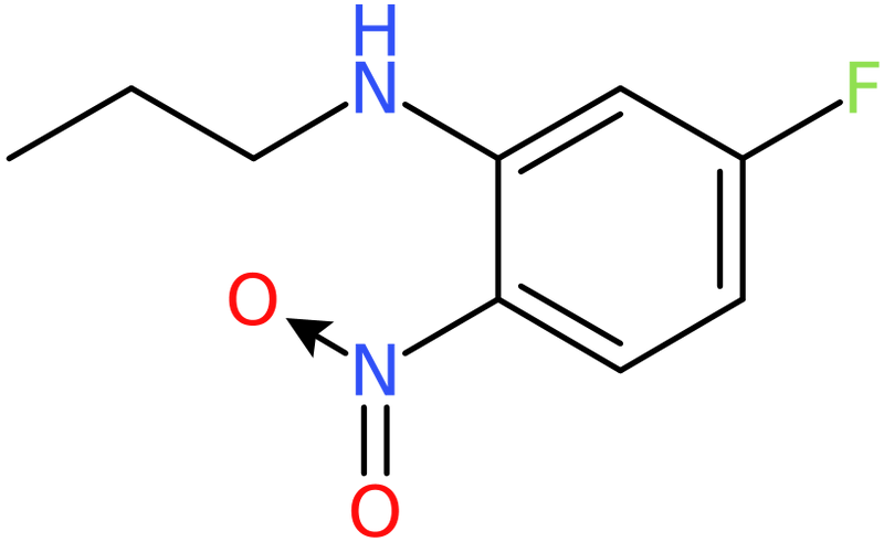 CAS: 951667-98-4 | 5-Fluoro-2-nitro-N-propylaniline, >96%, NX70621