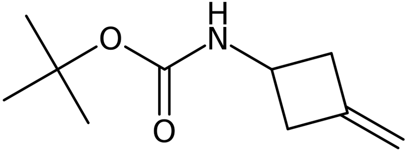 CAS: 130369-04-9 | (3-Methylenecyclobutyl)carbamic acid tert butyl ester, >95%, NX20474