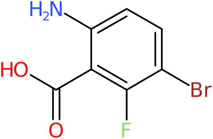 CAS: 1036756-03-2 | 6-Amino-3-bromo-2-fluorobenzoic acid, >95%, NX12033