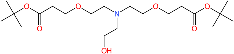 Hydroxy-Amino-(PEG2-t-butyl ester)2, NX72476