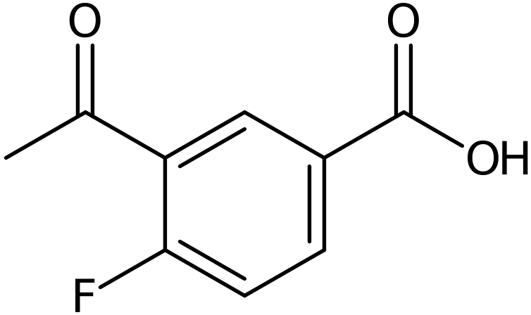 CAS: 1505662-44-1 | 3-Acetyl-4-fluorobenzoic acid, >97%, NX25551