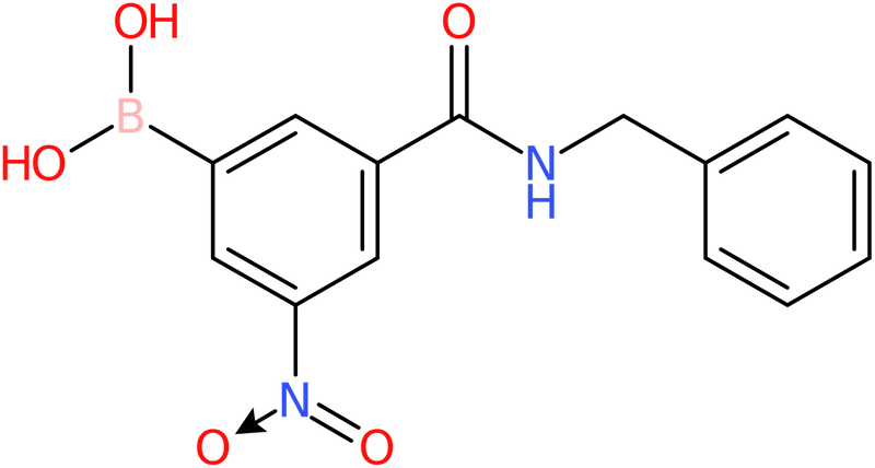 CAS: 871332-90-0 | 3-(Benzylaminocarbonyl)-5-nitrobenzeneboronic acid, >98%, NX65261