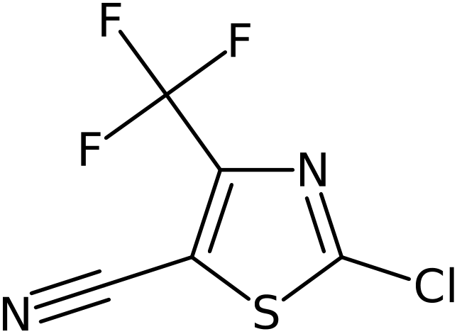 CAS: 151729-41-8 | 2-Chloro-4-(trifluoromethyl)thiazole-5-carbonitrile, NX25727