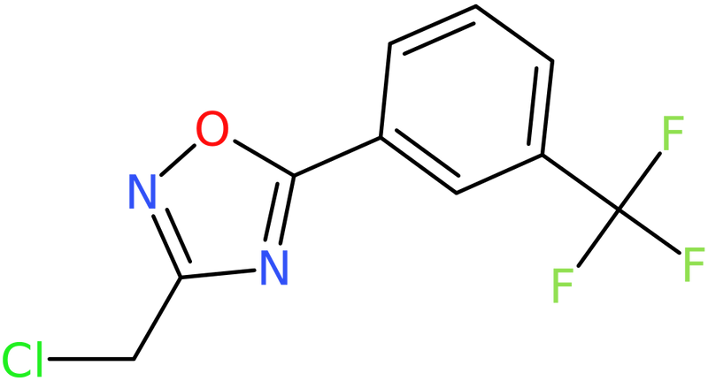 CAS: 175205-63-7 | 3-(Chloromethyl)-5-[3-(trifluoromethyl)phenyl]-1,2,4-oxadiazole, >95%, NX29312