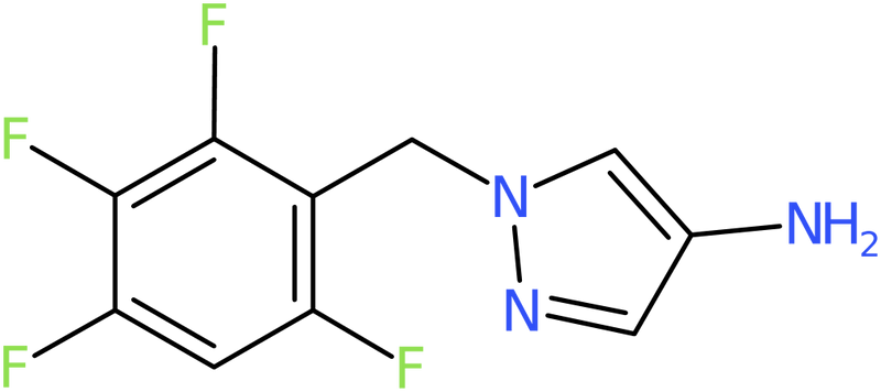 CAS: 1002032-97-4 | 1-(2,3,4,6-Tetrafluorobenzyl)-1H-pyrazol-4-amine, NX10316