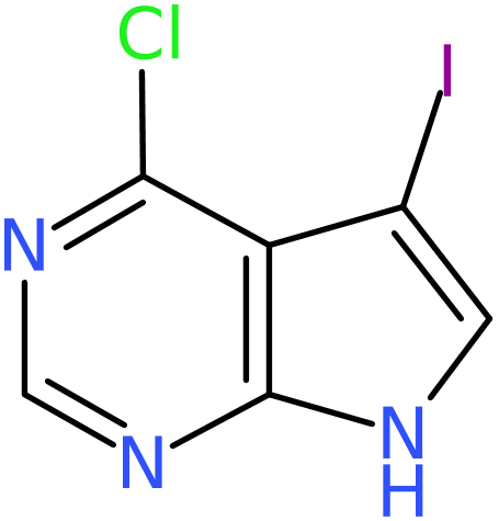 CAS: 123148-78-7 | 4-Chloro-5-iodo-7H-pyrrolo[2,3-d]pyrimidine, >97%, NX18391