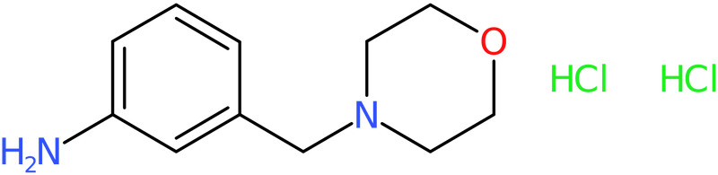 CAS: 1431364-40-7 | 3-Morpholin-4-ylmethyl-phenylamine dihydrochloride, NX24149