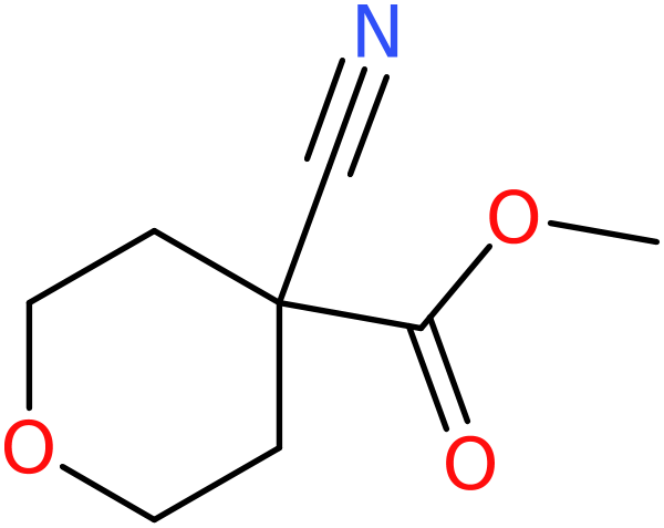 Methyl 4-cyanotetrahydro-2H-pyran-4-carboxylate, >97%, NX74336