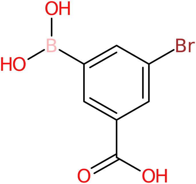 CAS: 913835-73-1 | 3-Bromo-5-carboxybenzeneboronic acid, >97%, NX68431