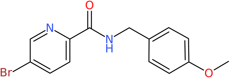 CAS: 951885-02-2 | 5-Bromo-N-(4-methoxybenzyl)pyridine-2-carboxamide, NX70688