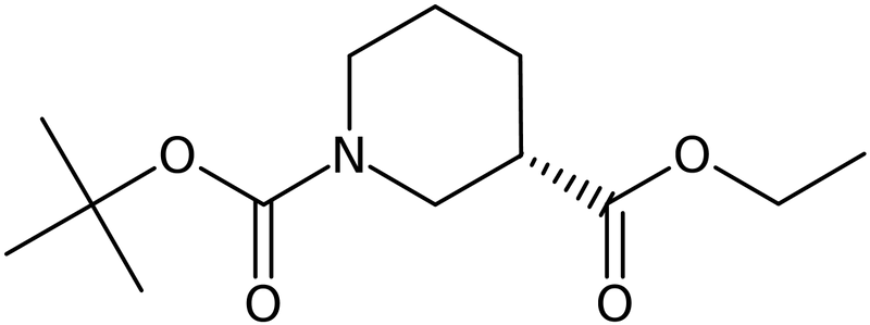 CAS: 191599-51-6 | 1-tert-Butyl 3-ethyl (3S)-(+)-piperidine-1,3-dicarboxylate, NX31825