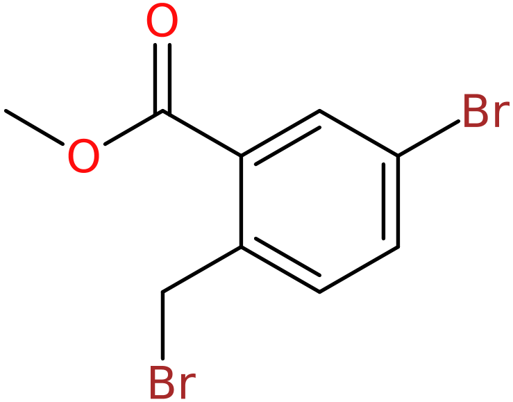 CAS: 79670-17-0 | Methyl 5-bromo-2-(bromomethyl)benzoate, NX62263