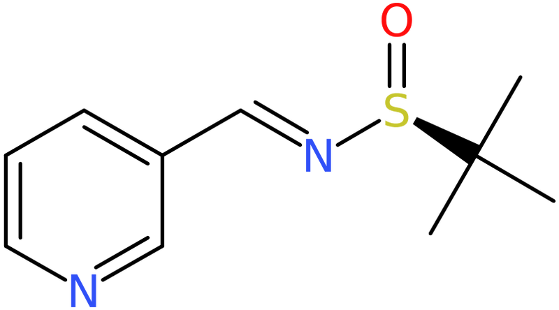 CAS: 854497-49-7 | (S)-2-methyl-N-(pyridin-3-ylmethylene)propane-2-sulfinamide, NX64249