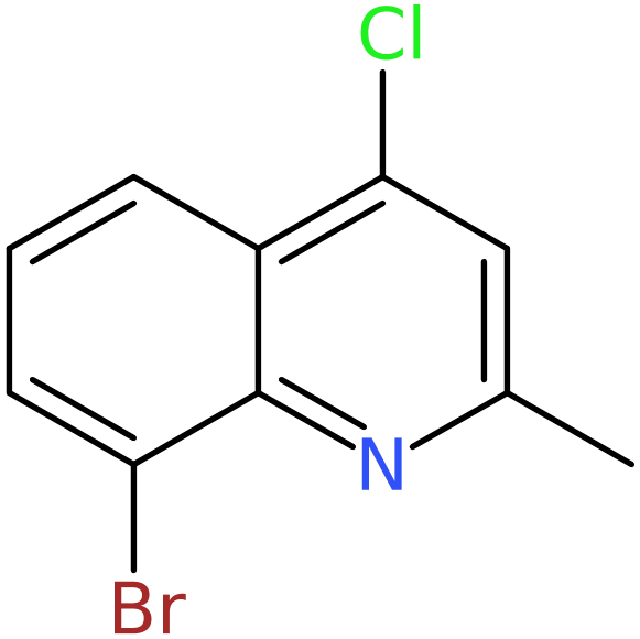 CAS: 1201-07-6 | 8-Bromo-4-chloro-2-methylquinoline, NX16737