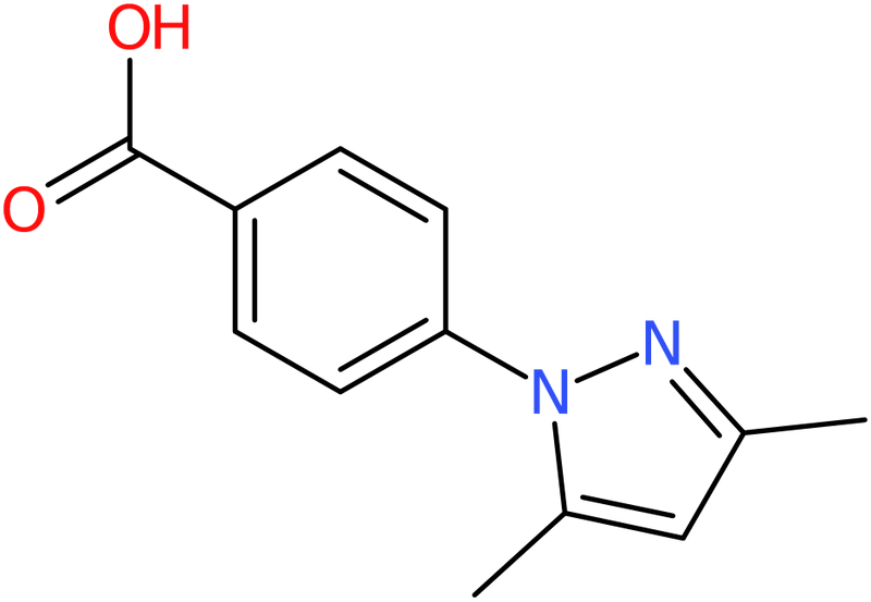 CAS: 81282-82-8 | 4-(3,5-Dimethyl-1H-pyrazol-1-yl)benzoic acid, NX62644