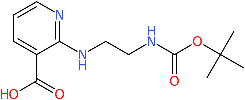 CAS: 904815-14-1 | 2-({2-[(tert-Butoxycarbonyl)amino]ethyl}amino)nicotinic acid, NX67972